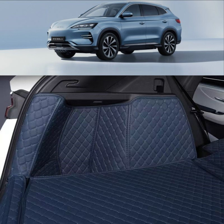 Premium Full-Cover Leather Trunk Mat for BYD Seal U & Sealion 6