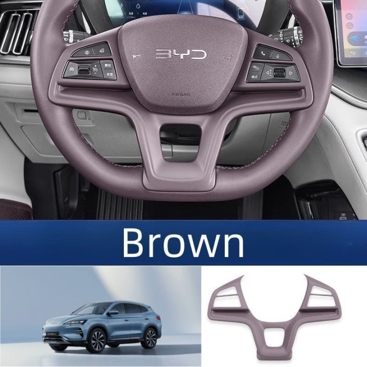 Steering Wheel Decorative Cover for BYD SEAL U/SEALION 6/SONG PLUS