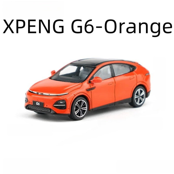 1:64 Scale Alloy Simulation Car Model for XPeng G6 G9 P7 P7+ X9