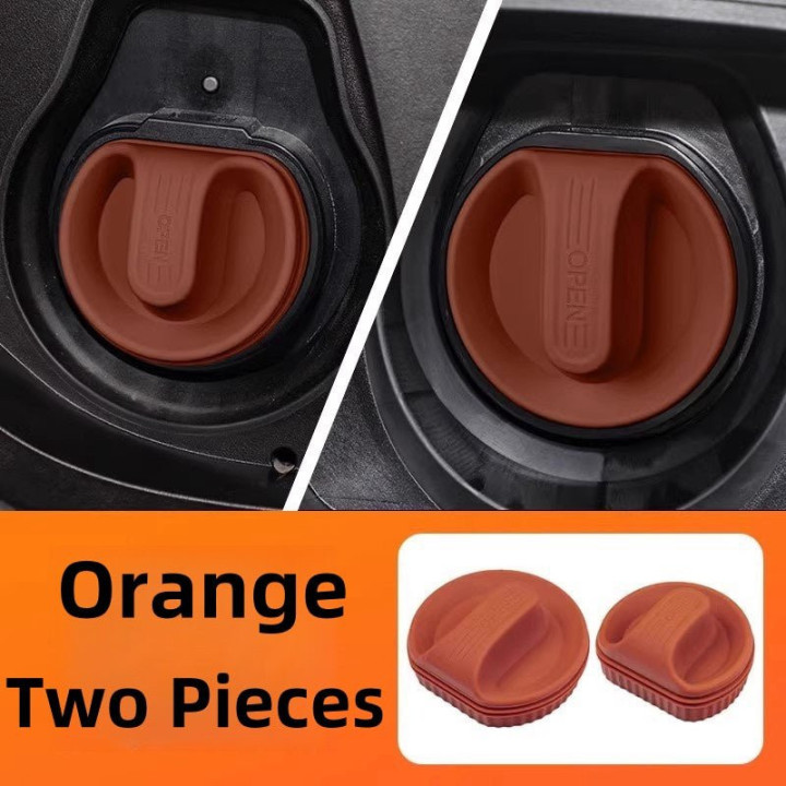 For ZEEKR 001/009/X Car Charging Port Rain Cover Dust Cover (Two Pieces)