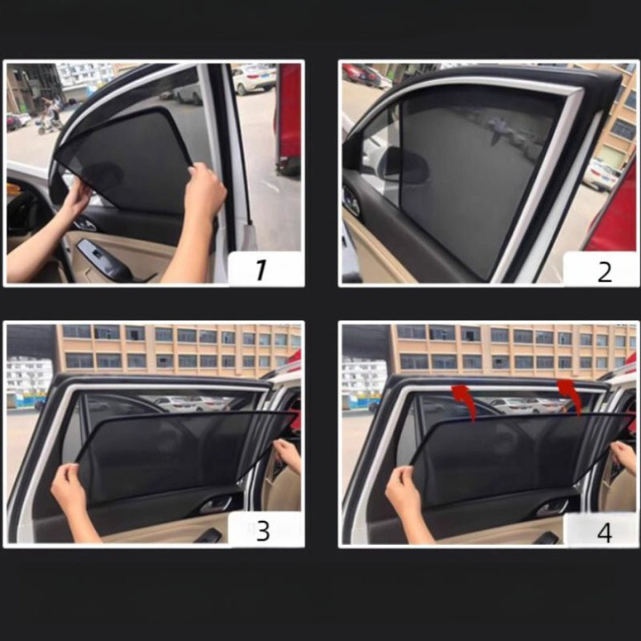 Magnetic Sunshade Set for BYD Seal u & Sealion 6