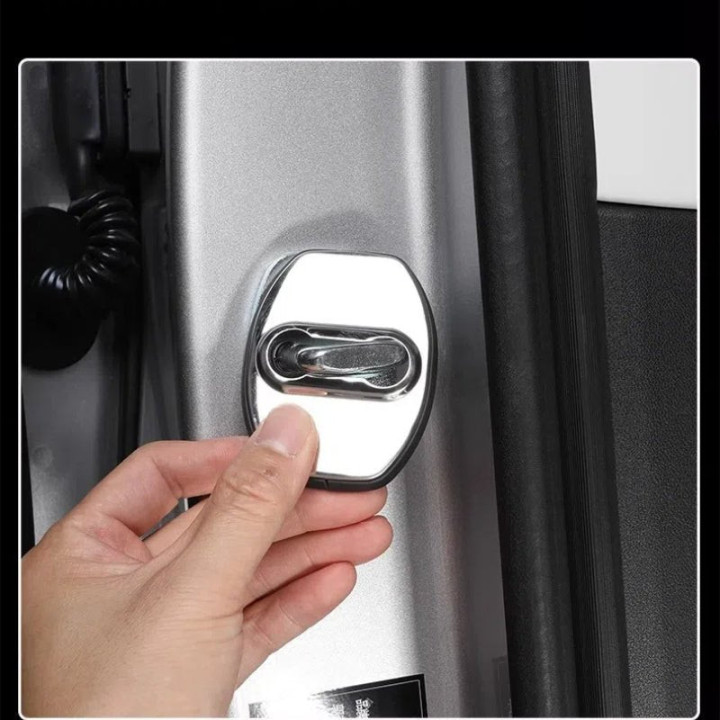 Stainless Steel Door Lock Covers for Xpeng