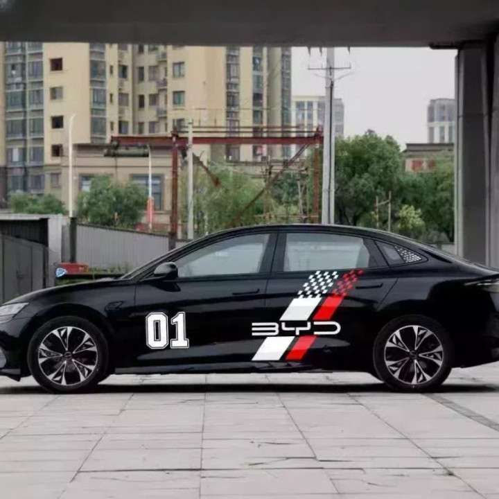 Car Body Sport Sticker Decal for BYD Seal