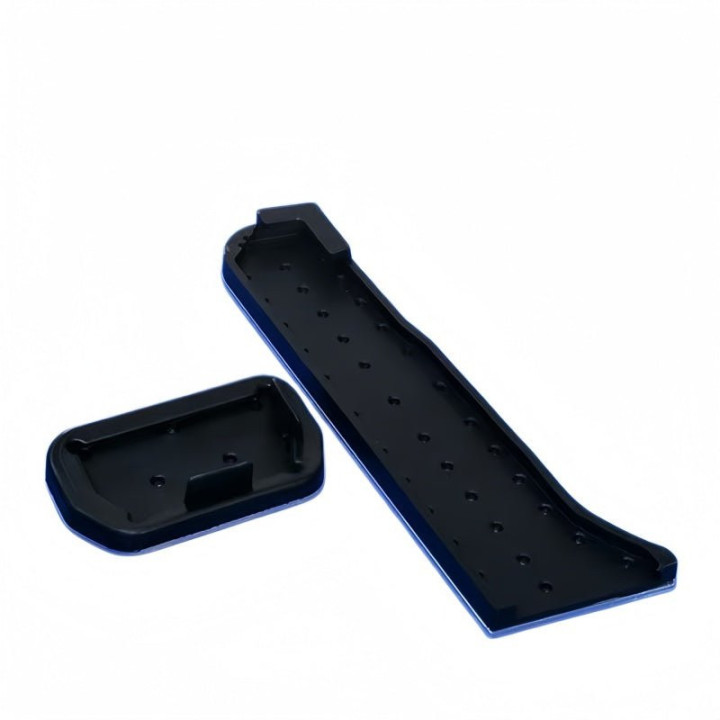 Brushed Aluminum Performance Pedal Covers for Xpeng G6 G9 P7 P7+ L03