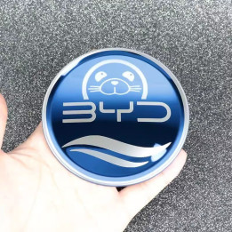 Steering Wheel Logo Protective Cover for BYD ATTO 3 / Dolphin / Seal