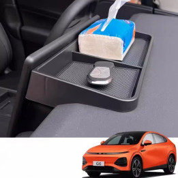 Navigation Screen Rear Tissue Storage Box for Xpeng G6 2023-2026
