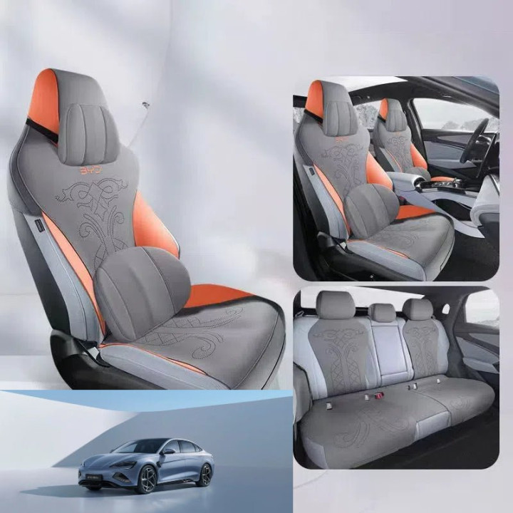 Suede Seat Covers for BYD Seal