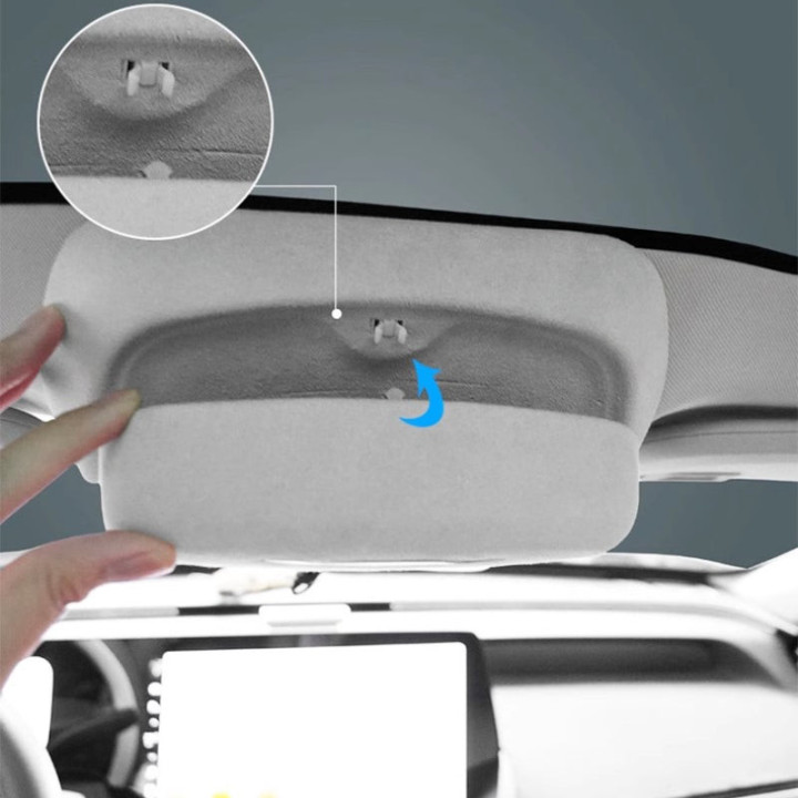 Magnetic Sun Visor Glasses Case for Xpeng G6 P7