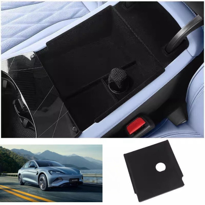 Lower Center Console Storage Box for 2024 BYD Seal