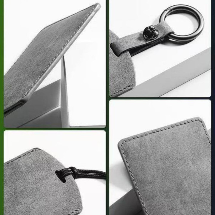Suede NFC Card Key Cover Case for BYD EV Card Key