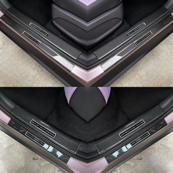 For BYD DOLPHIN ABS Carbon Fiber Protective Shell