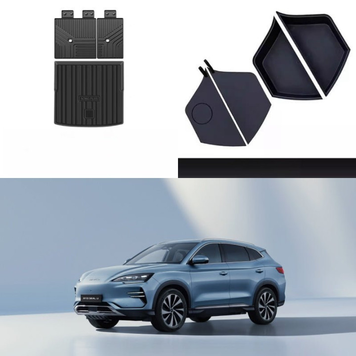 Trunk Rubber Floor Mat for BYD Sealion 6/Seal u
