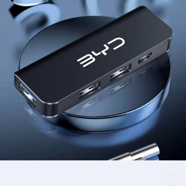 4-in-1 USB Hub Dock Charger for BYD
