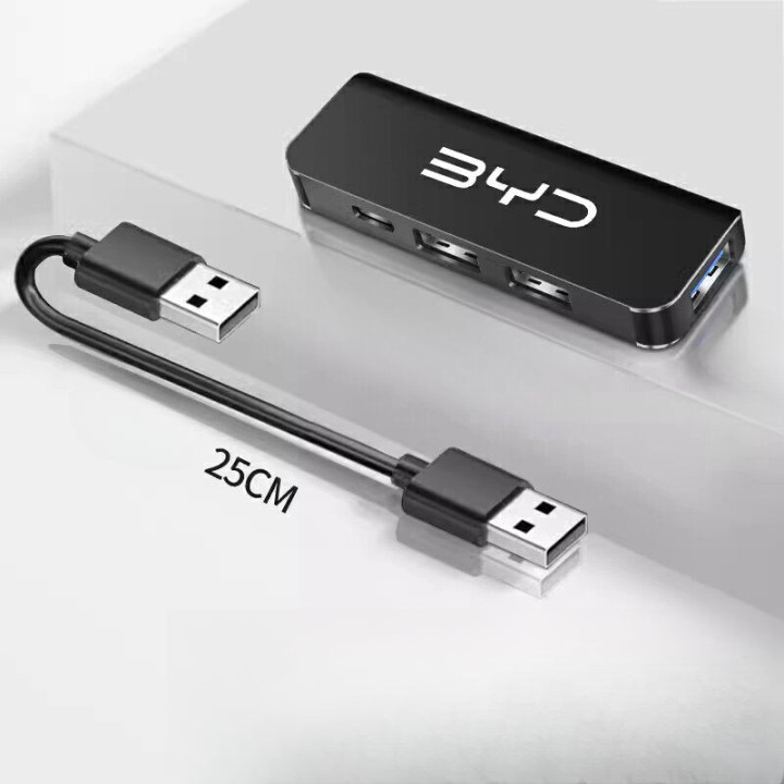 4-in-1 USB Hub Dock Charger for BYD