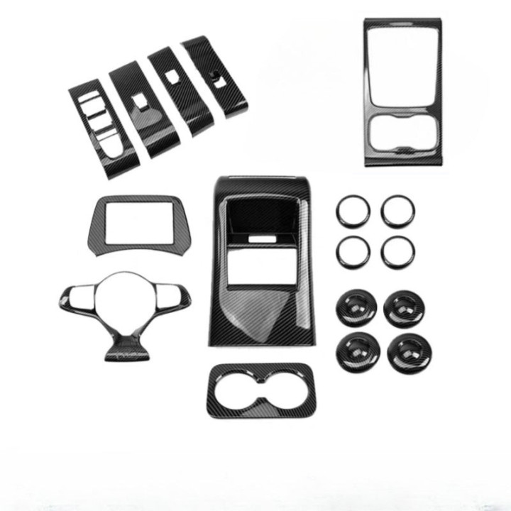 For BYD ATTO 3 Carbon Fiber Patterned Protective Cover