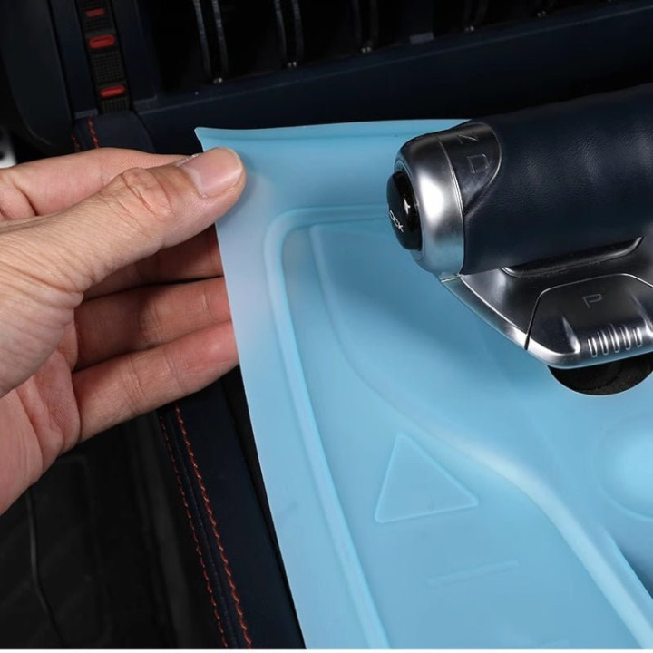 For BYD Atto 3 Gear Film Key Silicone Dust Protection Pad