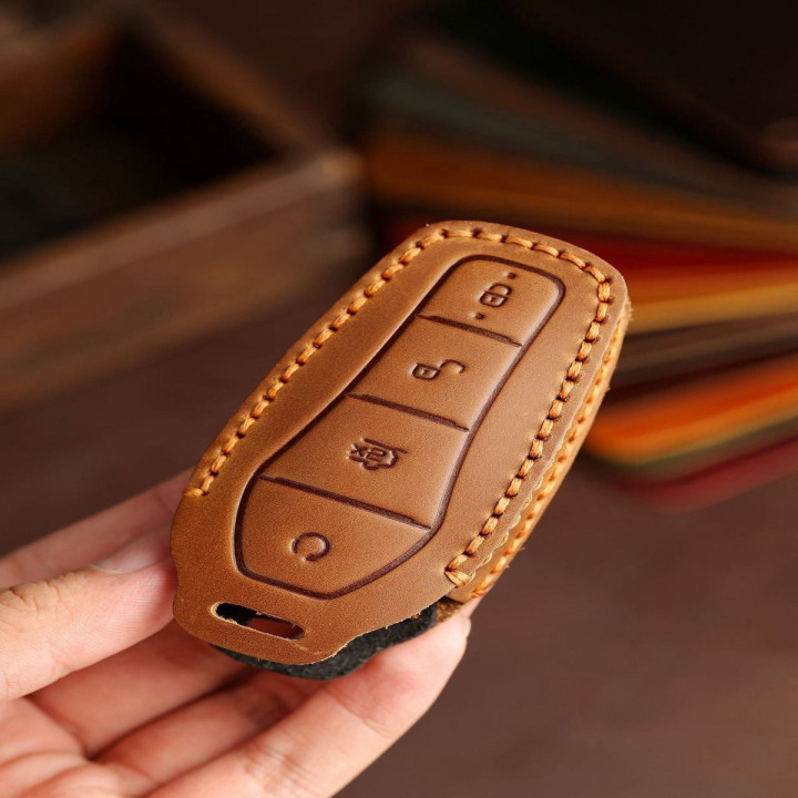 Key Premium Leather Case for BYD