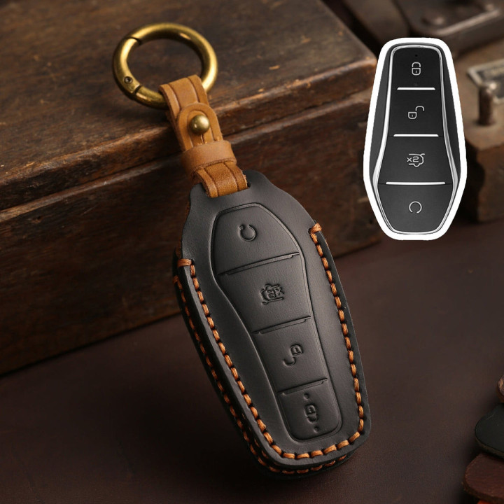 Key Premium Leather Case for BYD