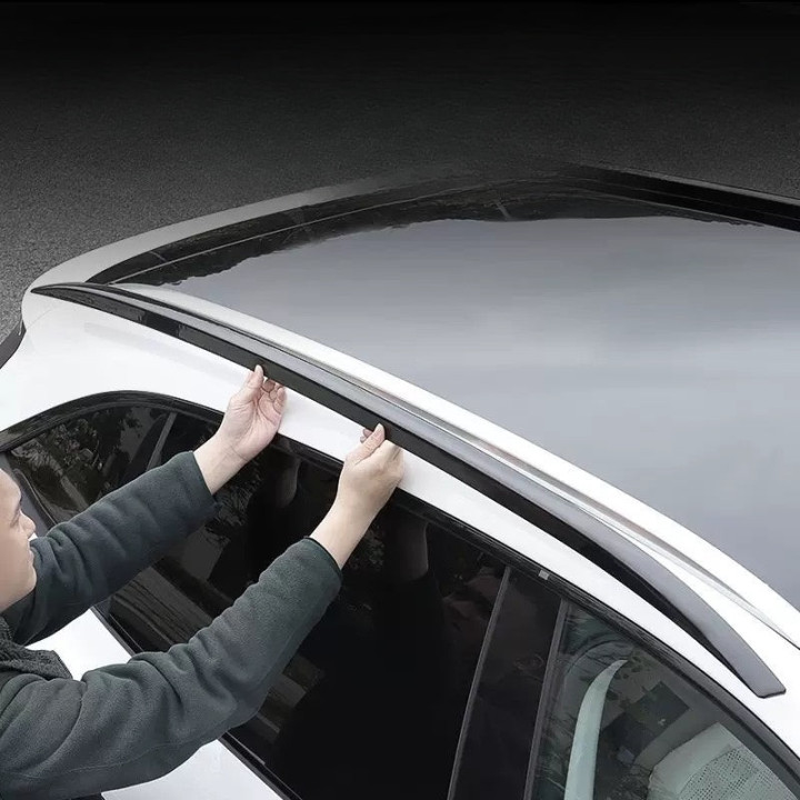 Black Roof Rail Trim for ZEEKR 7X