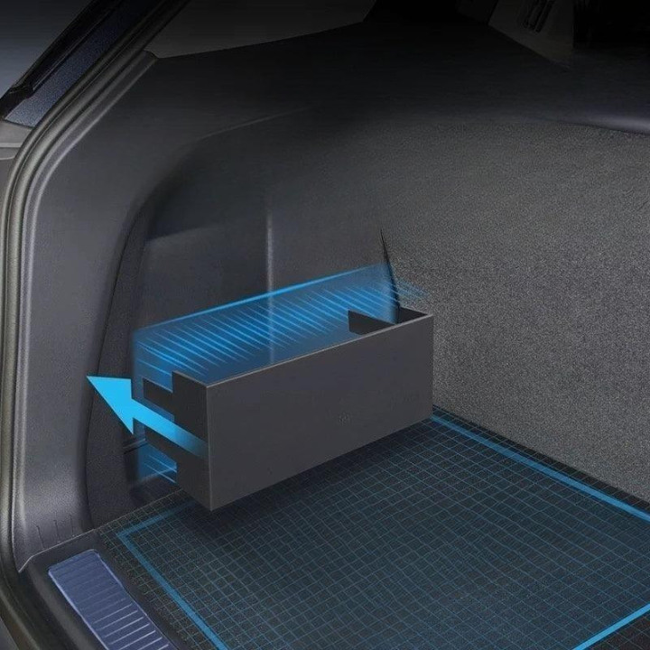 Rear Trunk Organizer Side Divider Sticker for Lynk & Co 02