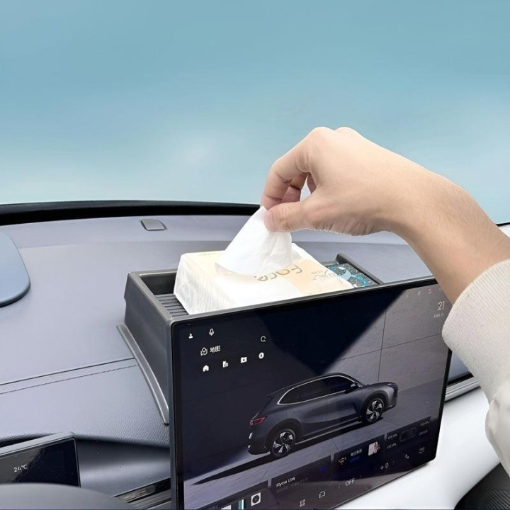 Center Console Screen Back Storage Box for Geely ex5 / E5 /Geely Starray EM-i