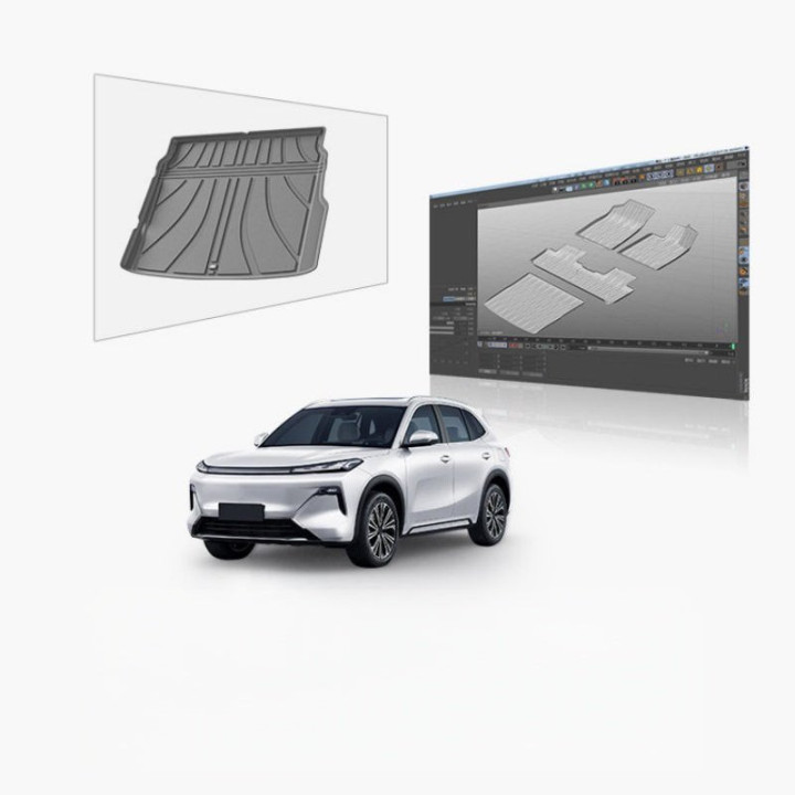 Custom Fit TPE Cargo Liners for Geely Starray EM-i