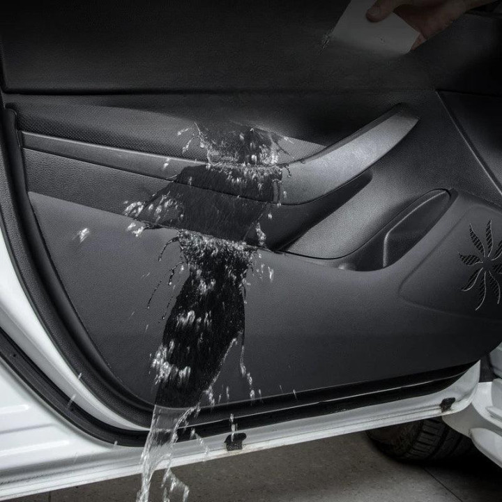 Car Door Sill Protectors and Anti-kick Mat for Geely