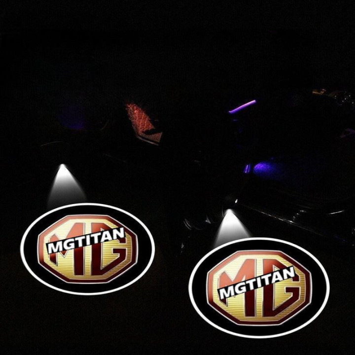Bezprzewodowe lampki LED z emblematem do MG – zdjęcie 2