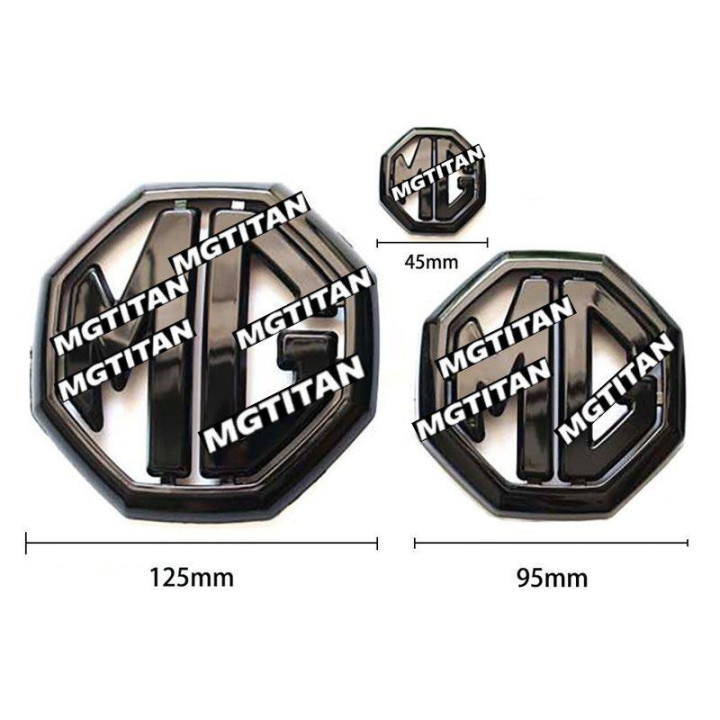 Naklejki na emblematy carbon do MG ZS – zdjęcie 5