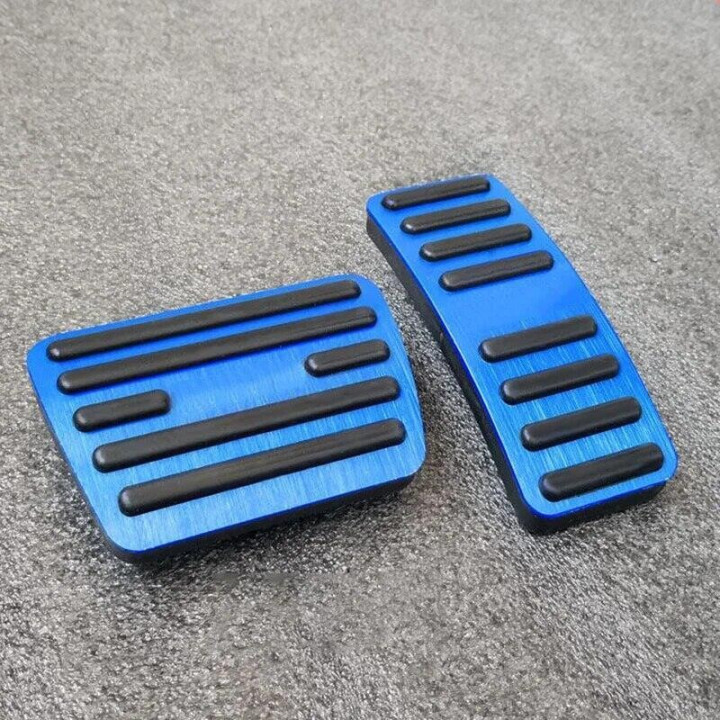 Nakładki aluminiowe na pedały do MG HS, MG ZS, MG4, MG5, MGS5, MGS6 – zdjęcie 2