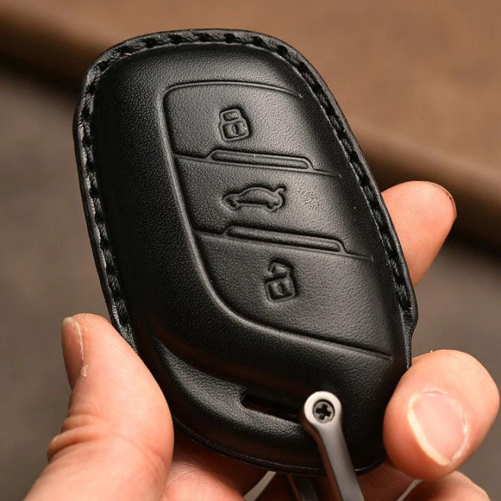 Skórzane etui na kluczyk do MG HS, MG ZS, MG3, MG4, MG5 – zdjęcie 2