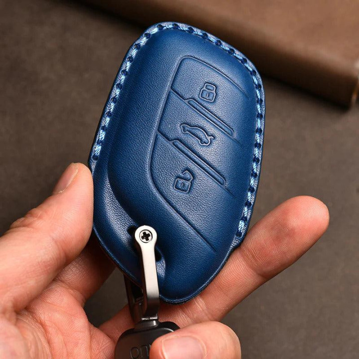 Skórzane etui na kluczyk do MG HS, MG ZS, MG3, MG4, MG5 – zdjęcie 7