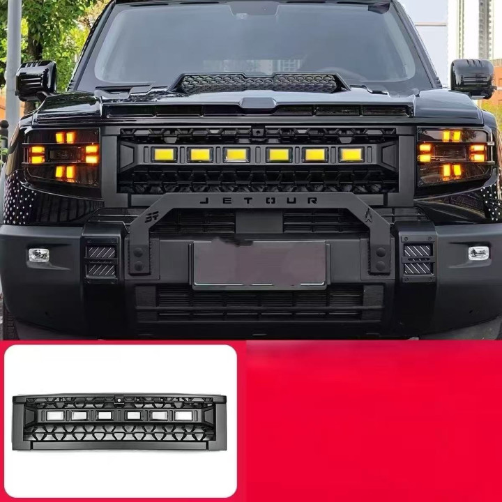 Przedni grill z lampami do Jetour T1 – zdjęcie 4