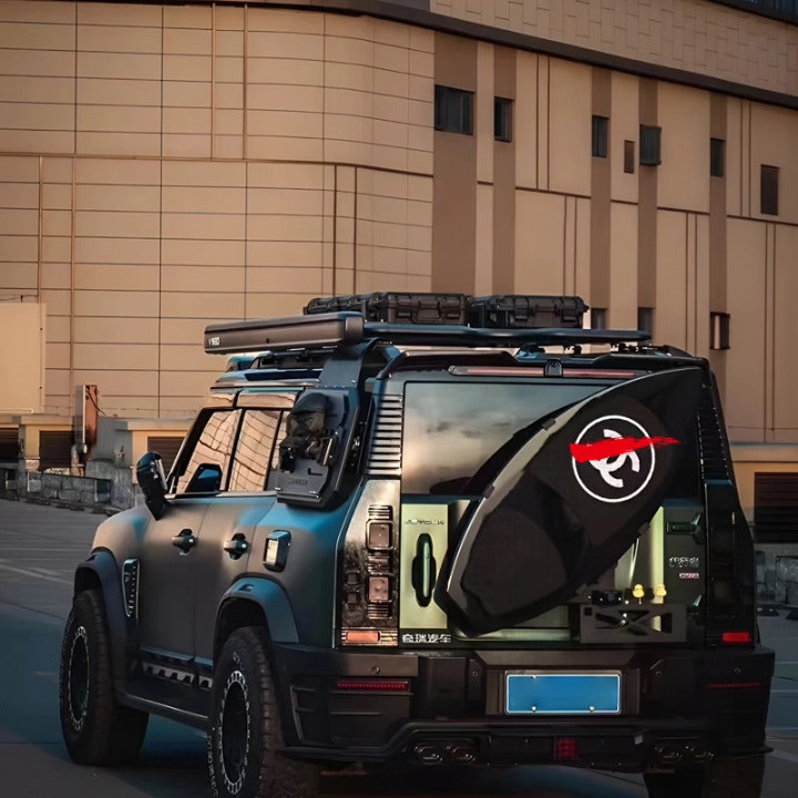 Element klapy bagażnika surfboard do Jetour T2 – zdjęcie 2