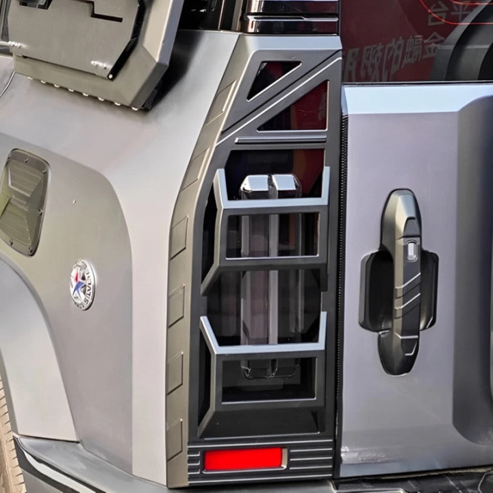 Osłony tylnych lamp ABS do Jetour T2 – zdjęcie 6