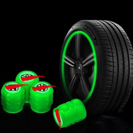 Fluorescencyjne nakrętki na wentyle do Jaecoo, Jetour i Omoda