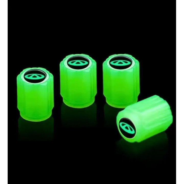 Fluorescencyjne nakrętki na wentyle do Jaecoo, Jetour i Omoda – zdjęcie 2
