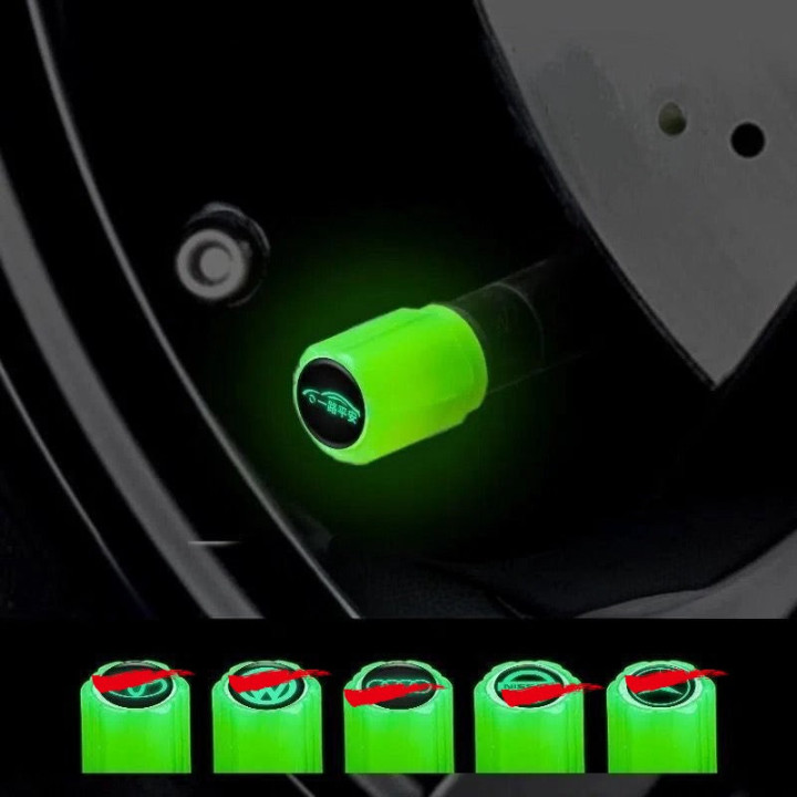 Fluorescencyjne nakrętki na wentyle do Jaecoo, Jetour i Omoda – zdjęcie 4