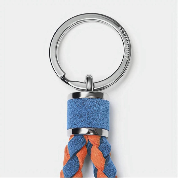 Brelok Alcantara w kolorowym splocie do Jaecoo i Omoda – zdjęcie 13