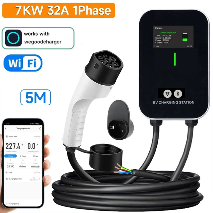 Wallbox Type 2 5 m do Omoda i Jaecoo – zdjęcie 2