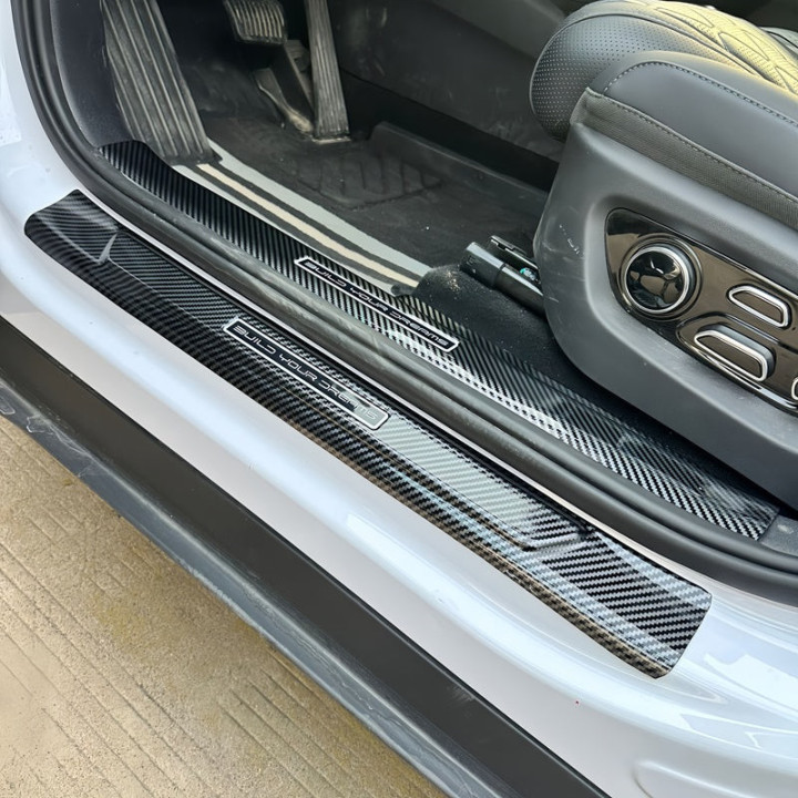 Osłony drzwi ABS w stylu carbon – BYD Sealion 7 – zdjęcie 2