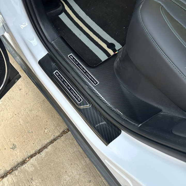 Osłony drzwi ABS w stylu carbon – BYD Sealion 7 – zdjęcie 4