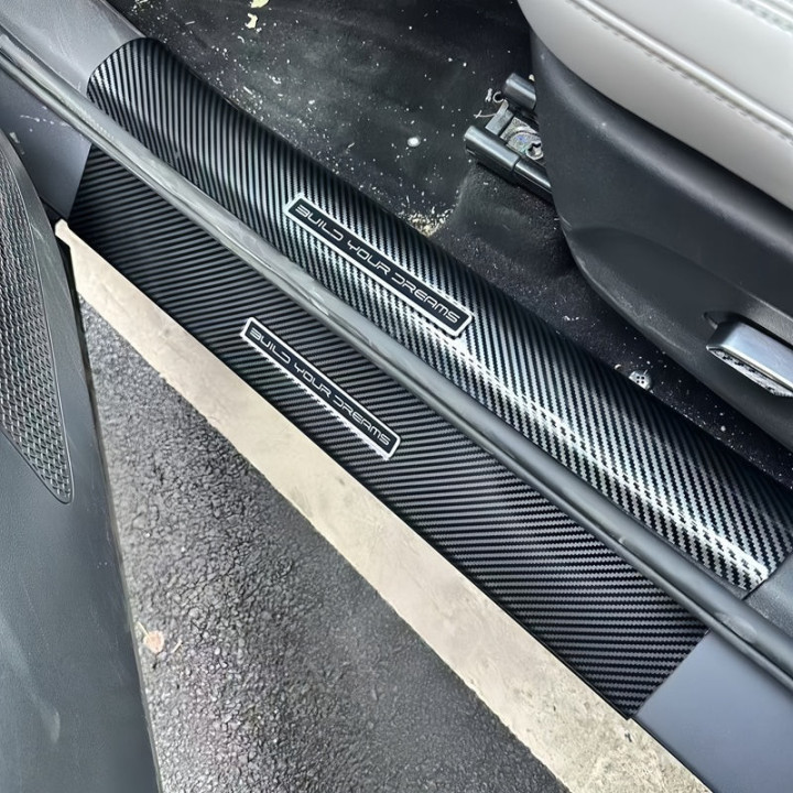 Osłony ABS w stylu włókna węglowego do BYD Atto 2 – zdjęcie 2