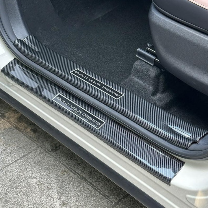 Nakładki ochronne carbon ABS do BYD Dolphin Surf – zdjęcie 3