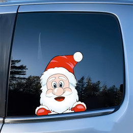 Naklejki elektrostatyczne świąteczne do BYD