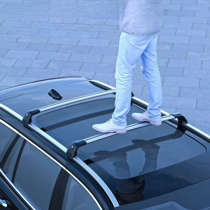 Belki dachowe aluminiowe 2 szt. do BYD Atto, Dolphin, Seal i innych – zdjęcie 4