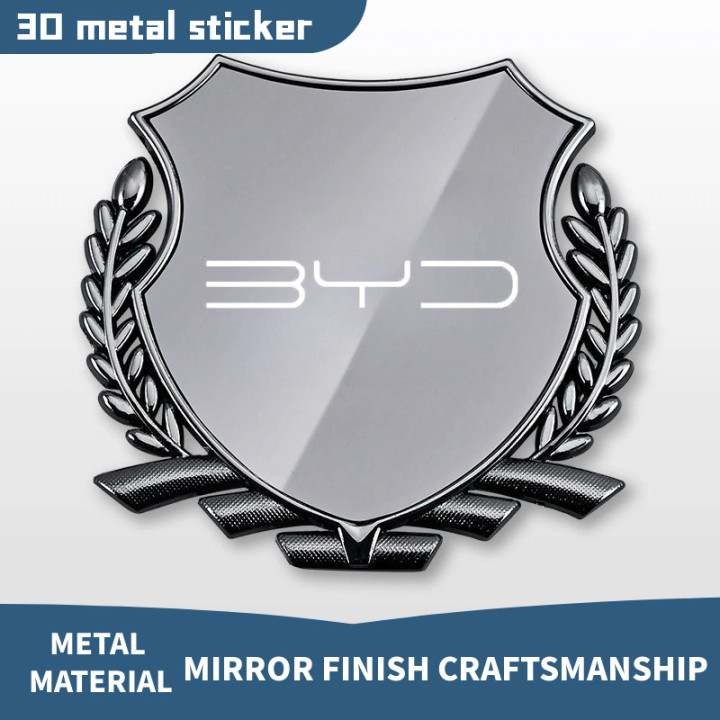 Metalowy emblemat 3D na klapę lub bok do BYD – zdjęcie 2