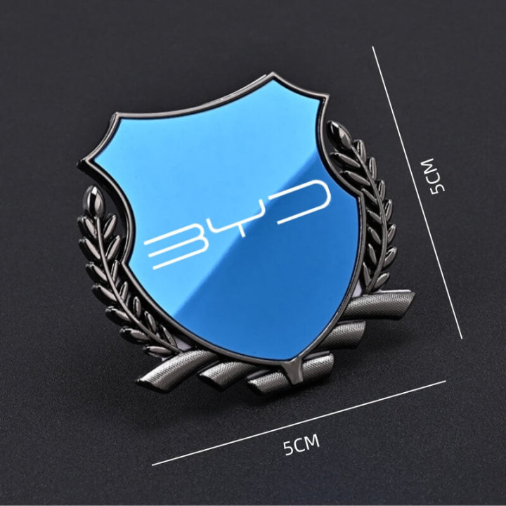 Metalowy emblemat 3D na klapę lub bok do BYD – zdjęcie 8