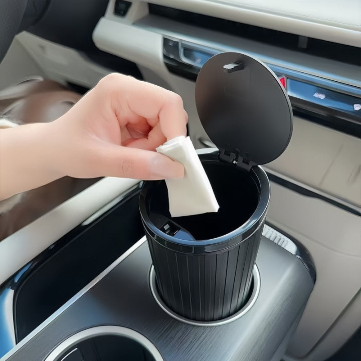 Samochodowy kosz na śmieci z paskami do BYD – zdjęcie 2