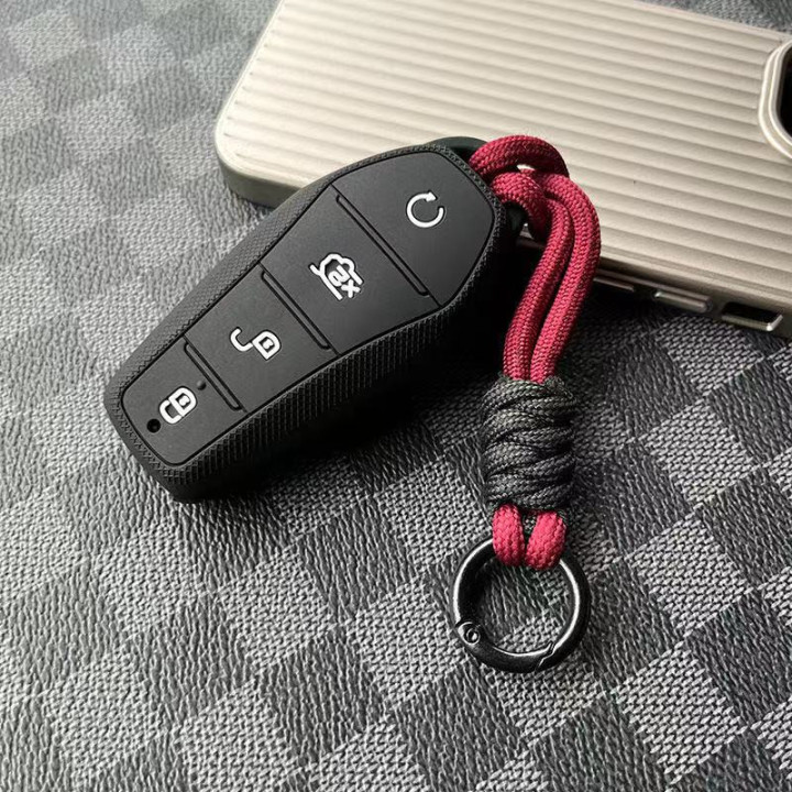 Silikonowe etui antypoślizgowe na kluczyk do BYD – zdjęcie 2
